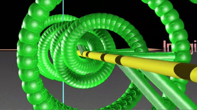 3D simulations quantum tunneling