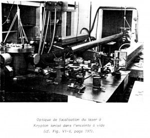 Experimento Aspect et al., 1981, fuente de átomos de Ca.